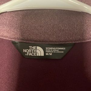 North face, purple/ lavender. Fleece full zip.